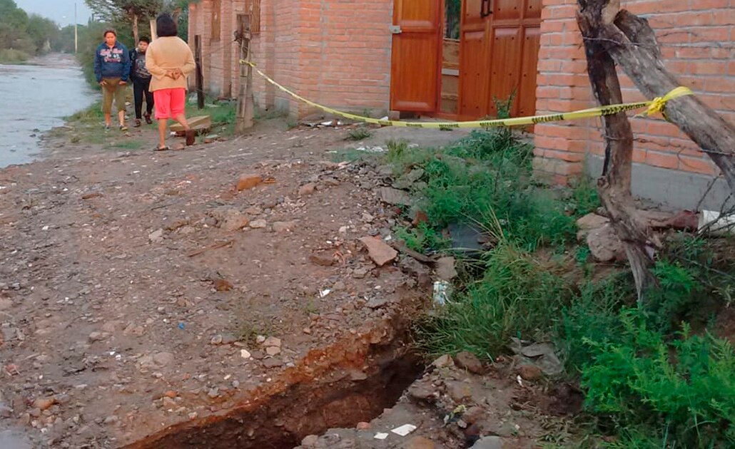 Detecta Protección Civil de SLP más de 100 grietas