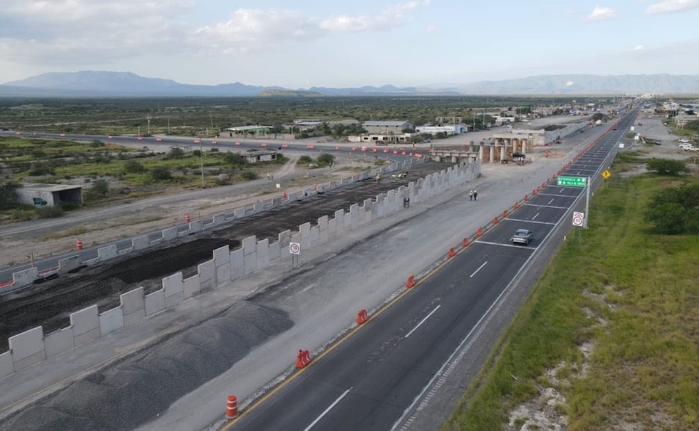 Autopista de San Luis Potosí a Matehuala. Foto: FB@Ricardo Gallardo Cardona