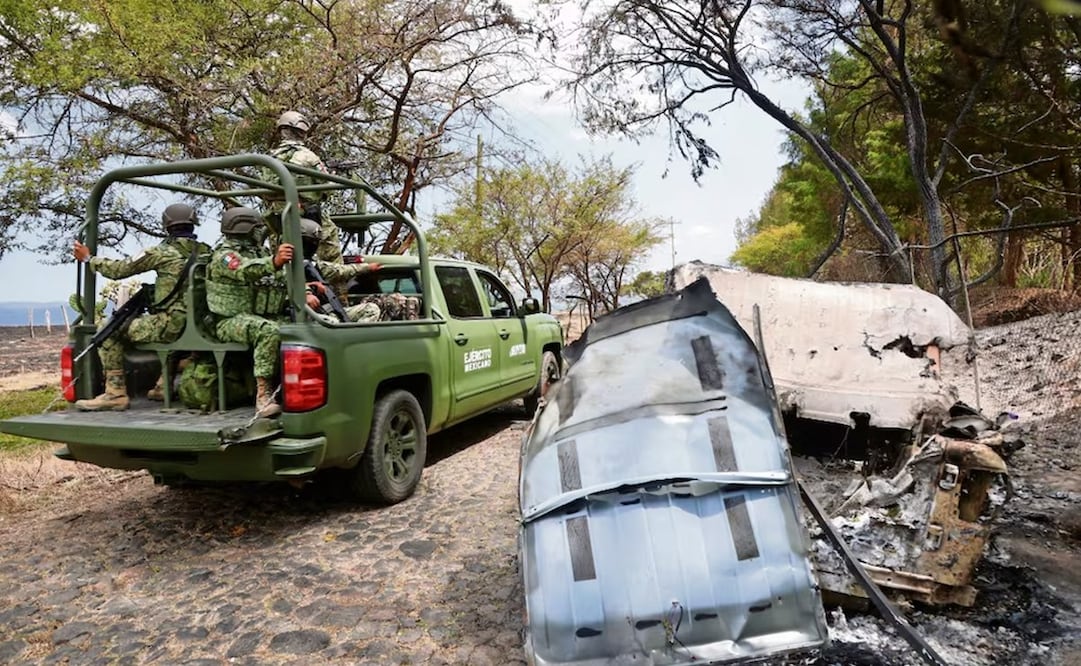 La narconómina del Cártel Jalisco Nueva Generación fue descubierta en la cabaña de su líder, Nemesio Oseguera Cervantes, El Mencho, en Tapalpa, Jalisco, tras el operativo de las Fuerzas Armadas en el que fue abatido. Foto: Especial
