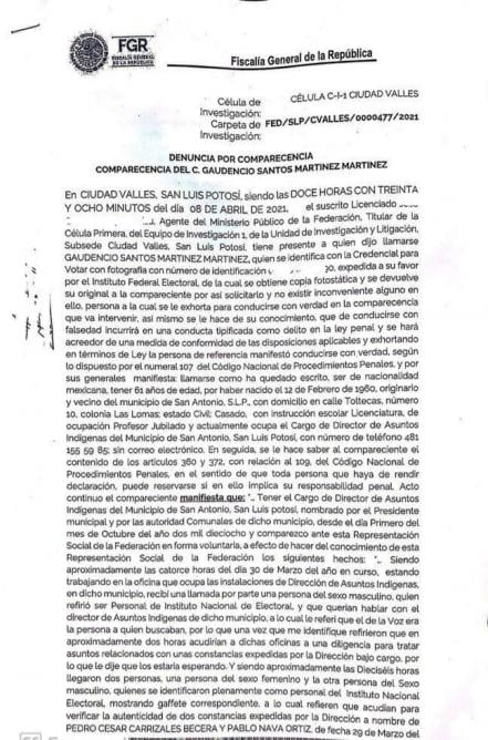 Denuncian ante FGR a "El Mijis" por presunta falsificación de documentos