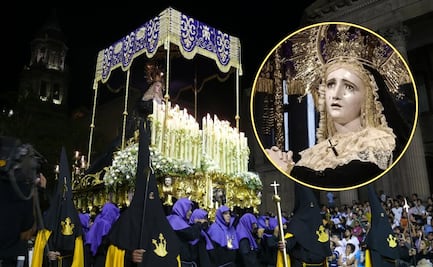 Así es la Virgen con lágrimas de diamante que encabeza la Procesión del Silencio de San Luis Potosí