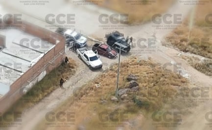 Helicóptero de la Guardia Civil de SLP habría sido atacado a balazos durante operativo en Villa de Reyes