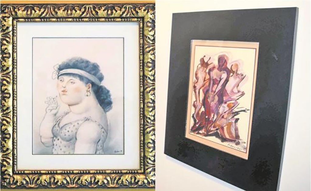 Woman , 1993, de Fernando Botero, es exhibida en la muestra. Obras de Siqueiros también forman parte de la exposición. (FOTOS: MIGUEL ÁNGEL CARMONA. EL UNIVERSAL)