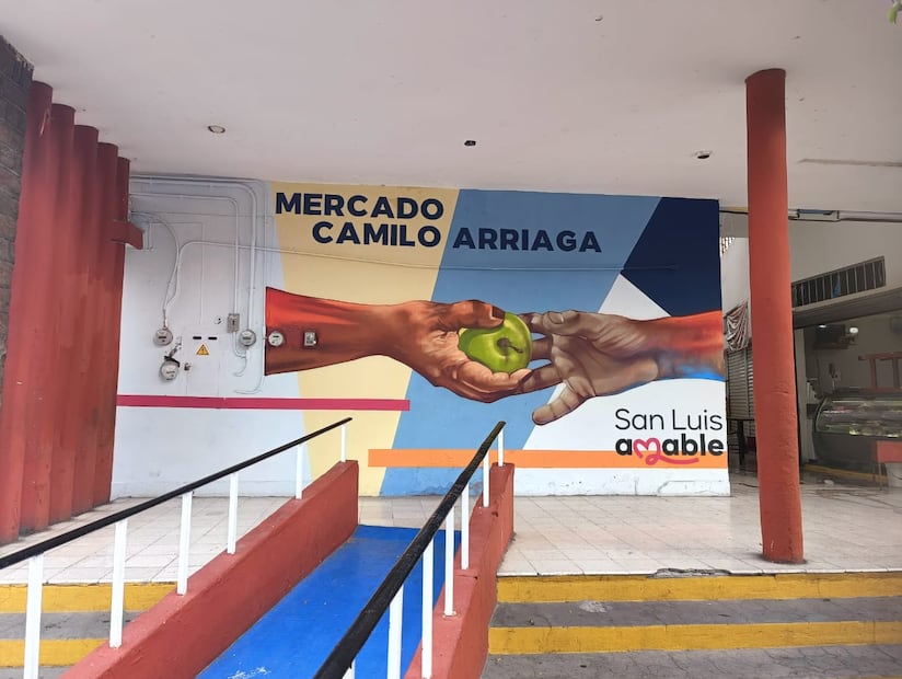Mercado Camilo Arriaga en SLP. Foto: Jazmín Ramírez.