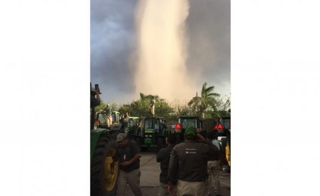  Sorprende en Sinaloa fenómeno similar a un tornado