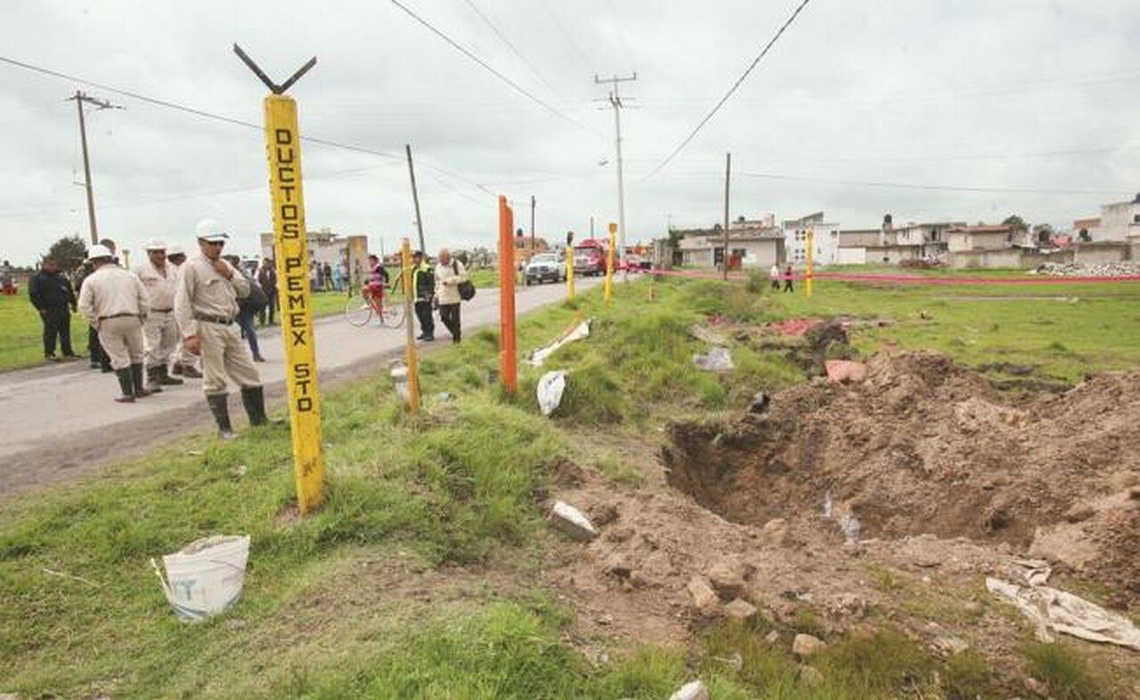 Ducto de Pemex "pinchado"
