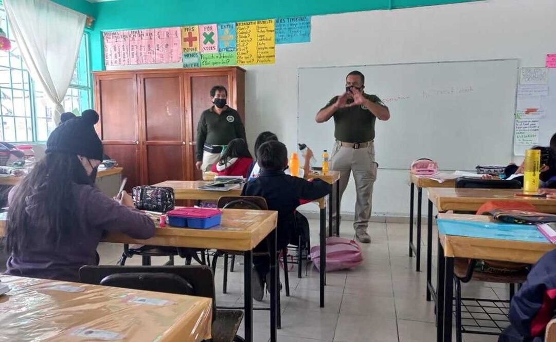 Con talleres en escuelas y empresas, la Secretaría de Seguridad de SLP fomenta la prevención del delito. Fotos: Especial