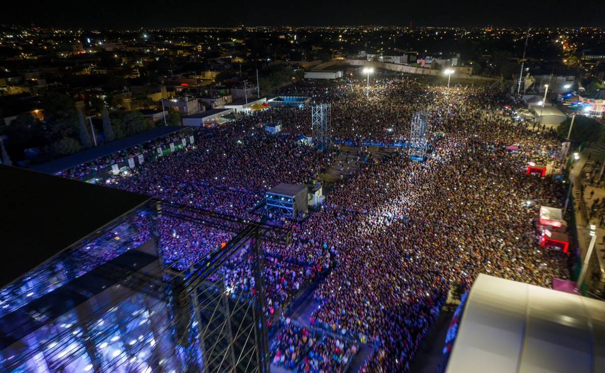 Presentación de Grupo Firme en la Fenapo 2023 tendrá operativo especial; se esperan hasta 300 mil personas 