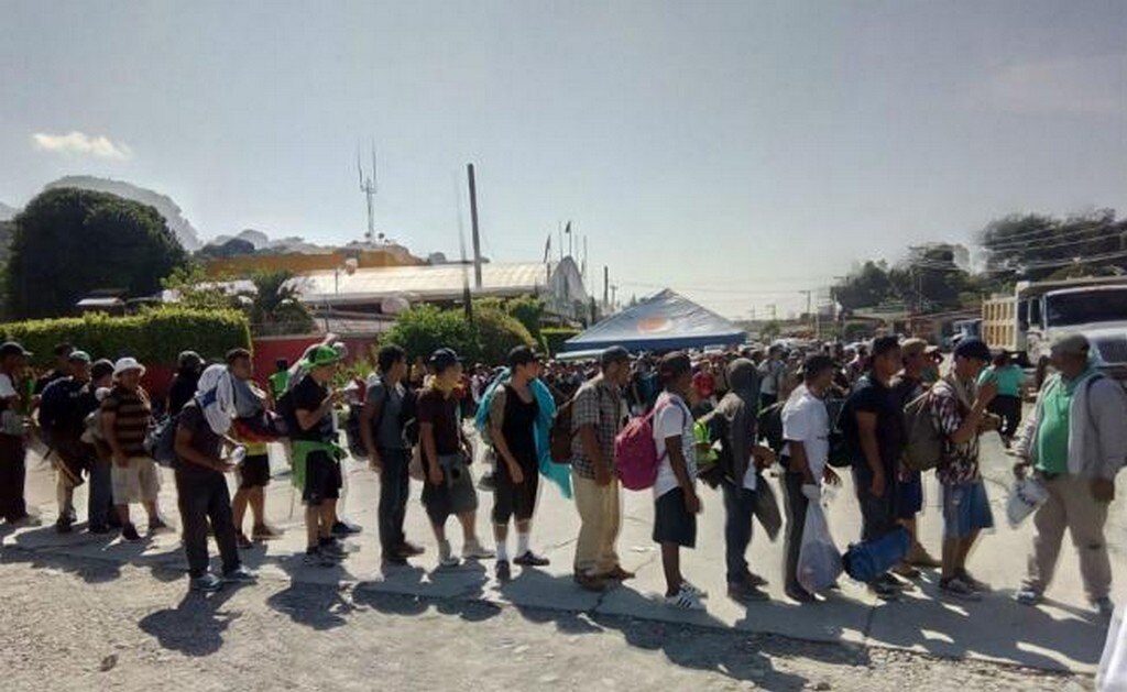  Avanza cuarta caravana hacia el municipio de Mapastepec, Chiapas