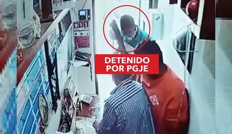 Detienen a sujeto por robo a negocio de chatarra