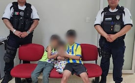 Resguardan a tres hermanitos en situación de abandono en la capital potosina 