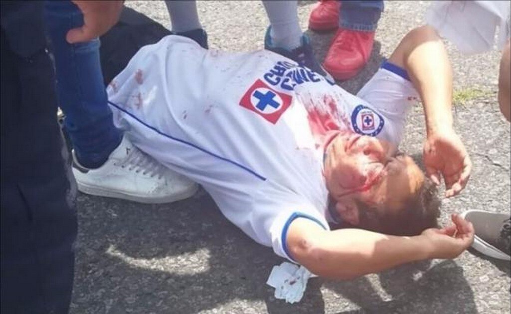  Heridos en el Estadio Azteca tras bronca