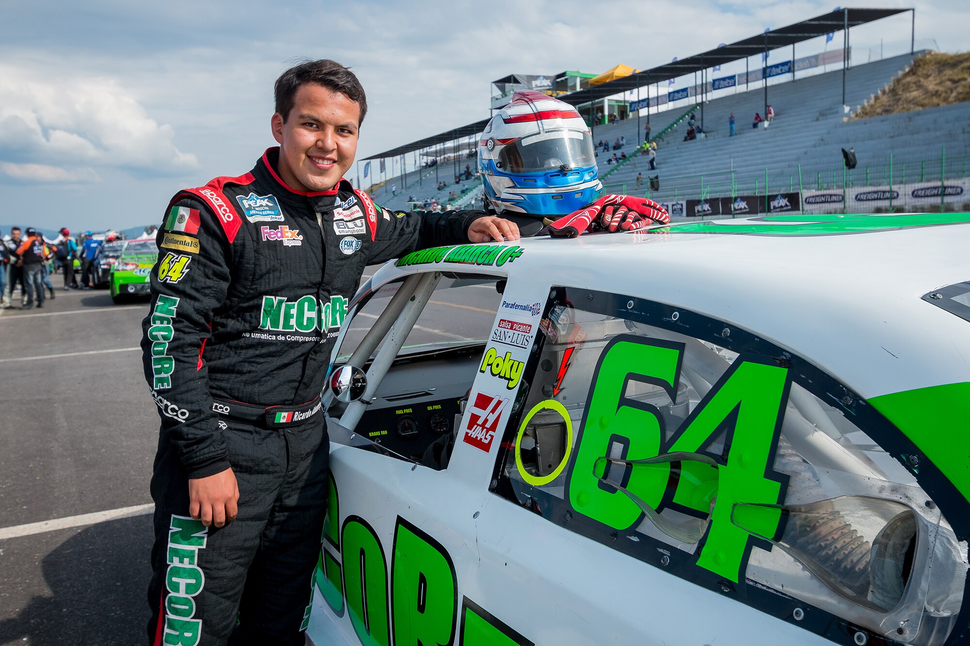 Pilotos se alistan para final de Nascar México en el Hnos Rodríguez