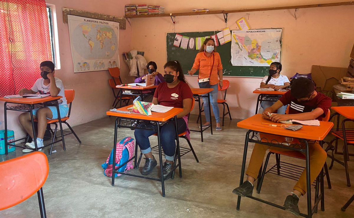 El 40% de alumnos de SLP regresaron a clases presenciales