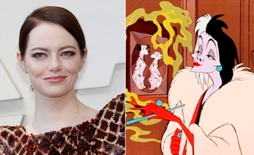 Así luce Emma Stone como la nueva "Cruella de Vil"