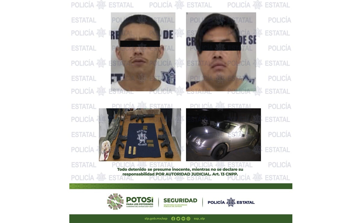 Policías estatales detienen a 3 presuntos secuestradores en Ciudad del Maíz, SLP