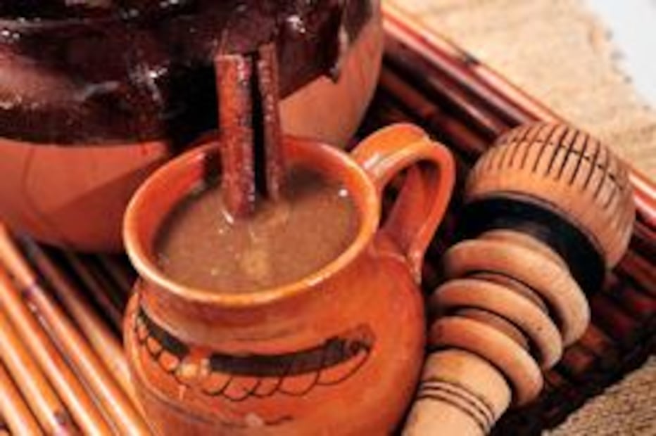 Atole de teja en SLP