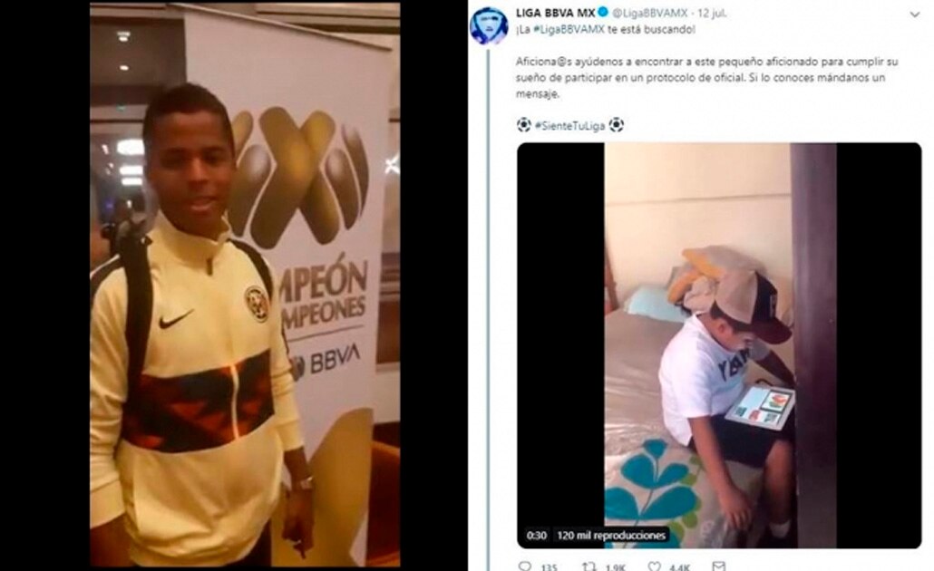 Diego, el niño que practicaba el protocolo de Liga MX, conocerá a "Gio"