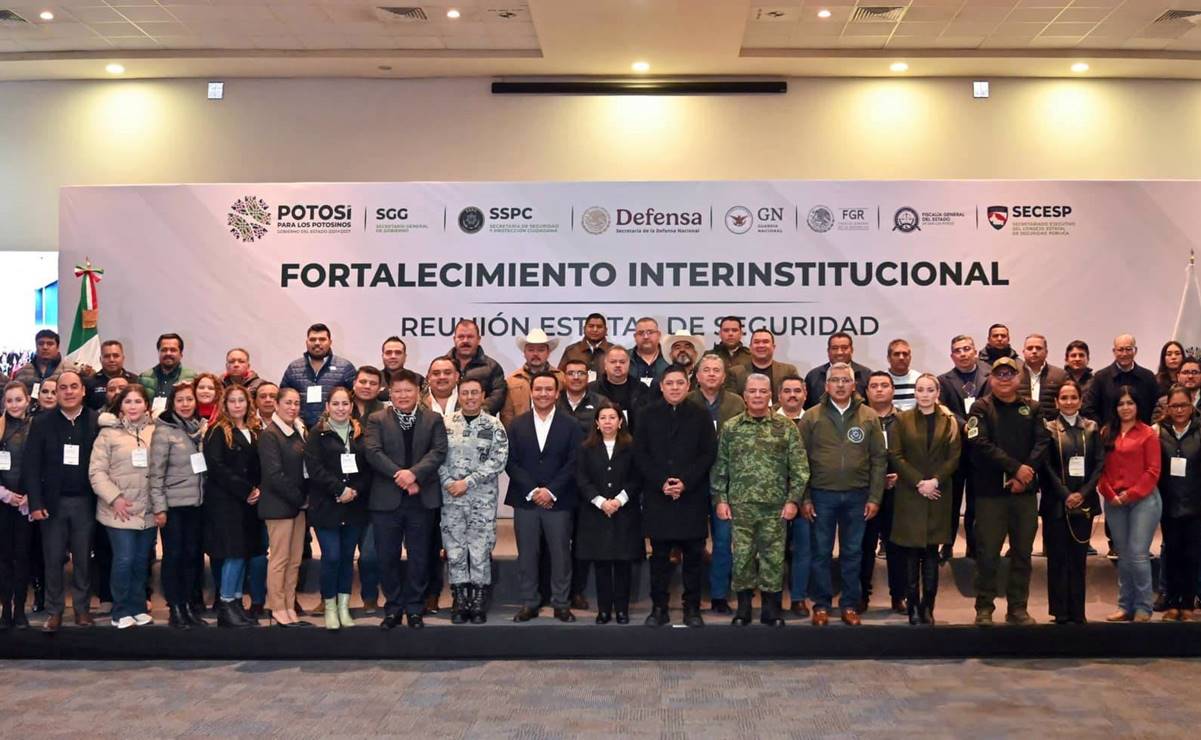 "Que la seguridad sea una prioridad", pide Gallardo a Ayuntamientos de SLP; este 2025 se fortalecerán corporaciones municipales