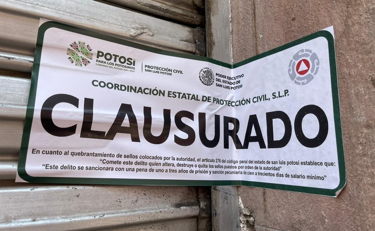 Clausuran tienda de ropa donde murió joven de 22 años en SLP 