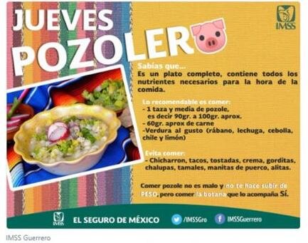 El pozole no engorda, ¡verificado!