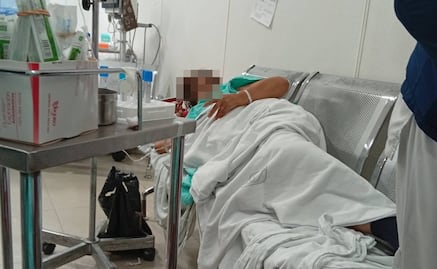 Derechohabientes denuncian fata de cupo en Urgencias en el IMSS de Cuauhtémoc de SLP; los atienden en sillas