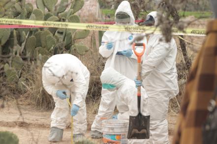 De al menos 16 personas, los restos óseos encontrados en Moctezuma