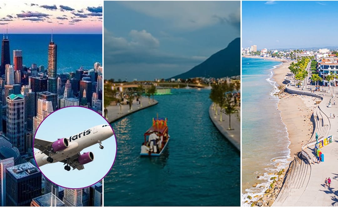 ¿Viaje de negocios o vacaciones? San Luis Potosí conecta con 5 nuevos destinos en junio. Foto: Volaris/ alamo.com/visitmexico.com/thehotelguru.com