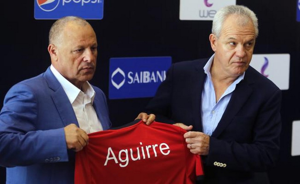 Javier Aguirre es presentado como técnico de Egipto