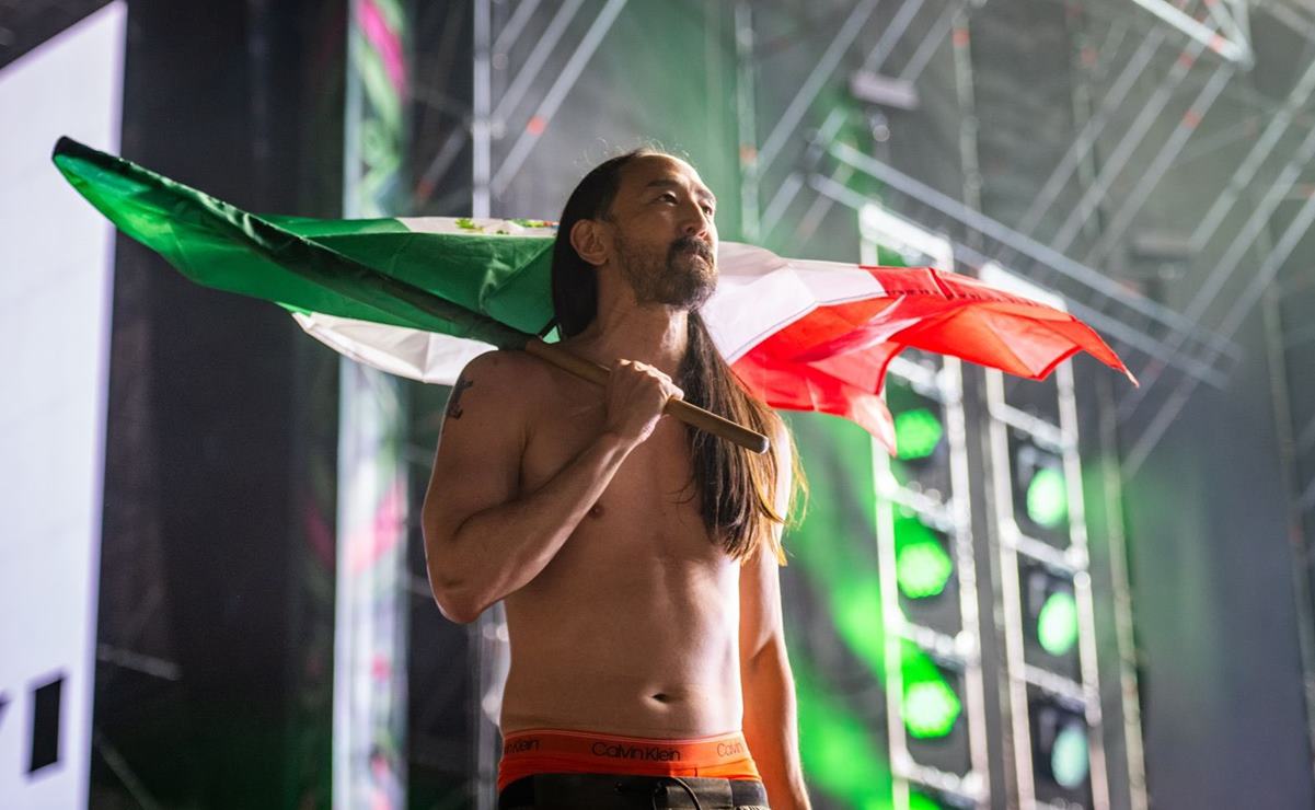 Pastelazos y mucha energía en la Fenapo 2024, así se vivió el “Cake face” de Steve Aoki