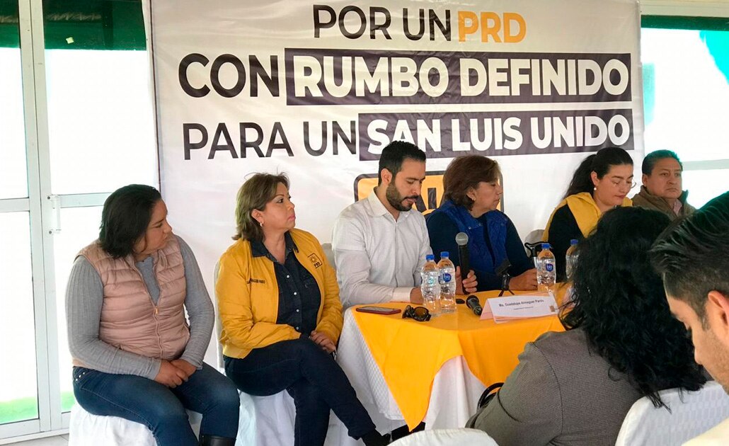 PRD está experimentado cambios, señala delegada durante visita a SLP