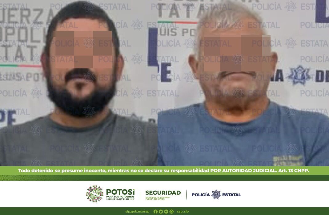 Detienen a dos hombres armados en Santa Catarina, SLP