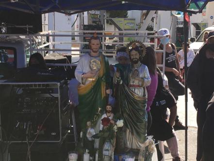 Potosinos festejan a San Judas Tadeo, el santo de las causas imposibles