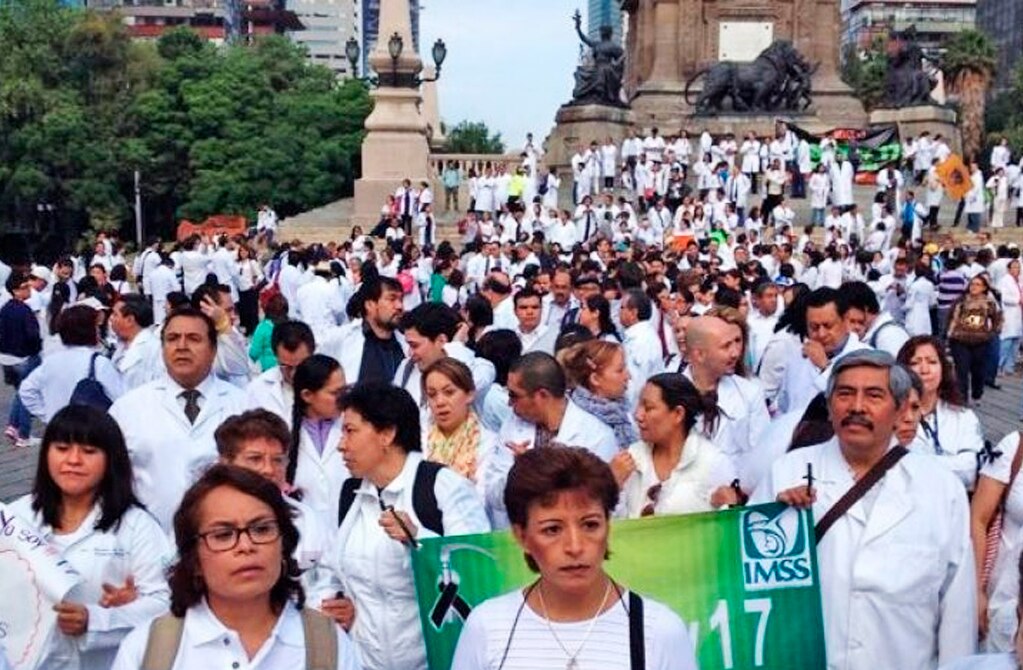 Médicos, apoyarán en manifestaciones por colega en Oaxaca