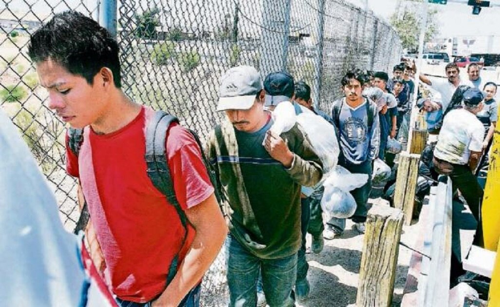 Repatriados 25% menos migrantes que en 2016