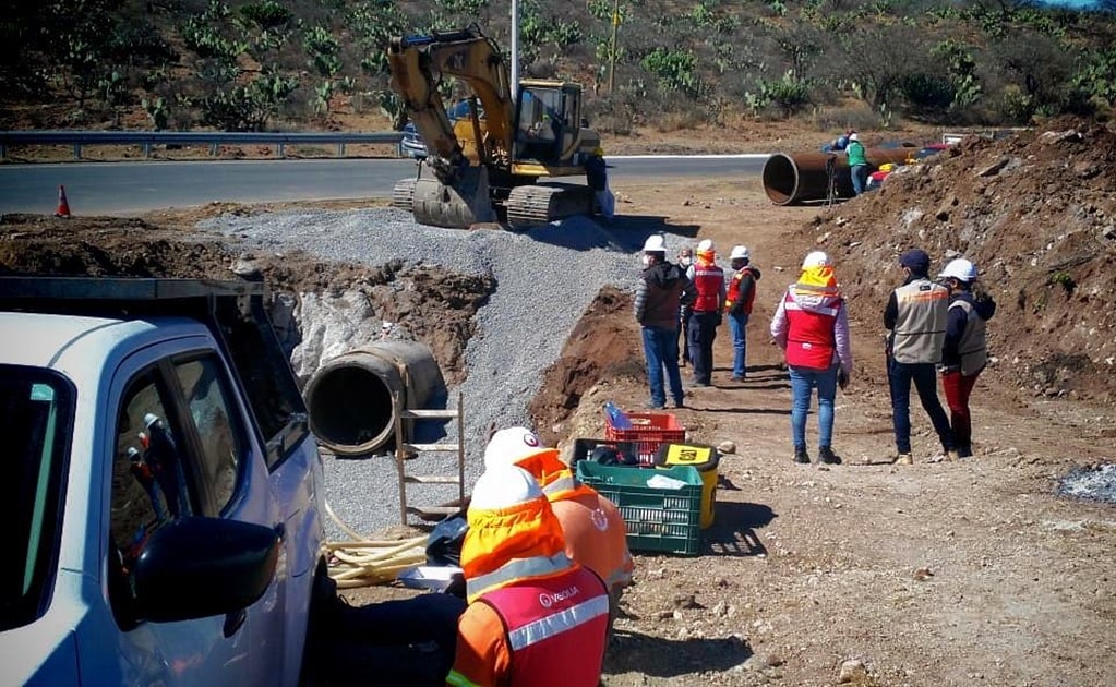 Hallan otra fisura en un ducto de presa El Realito; suman tres fugas en 21 días