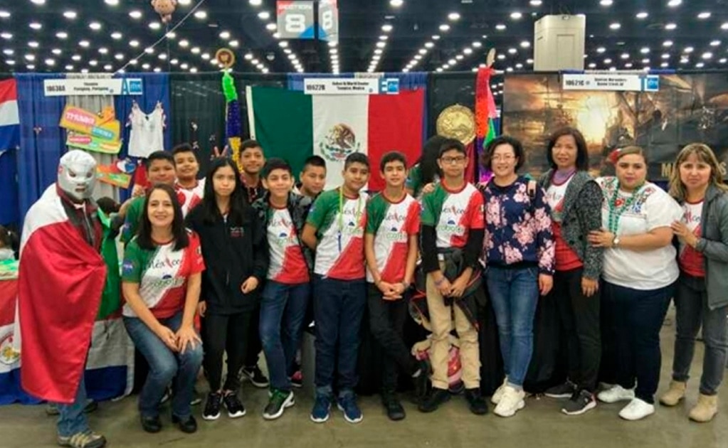 Niños de Tamaulipas recaudan fondos para ir a China a concurso de robótica