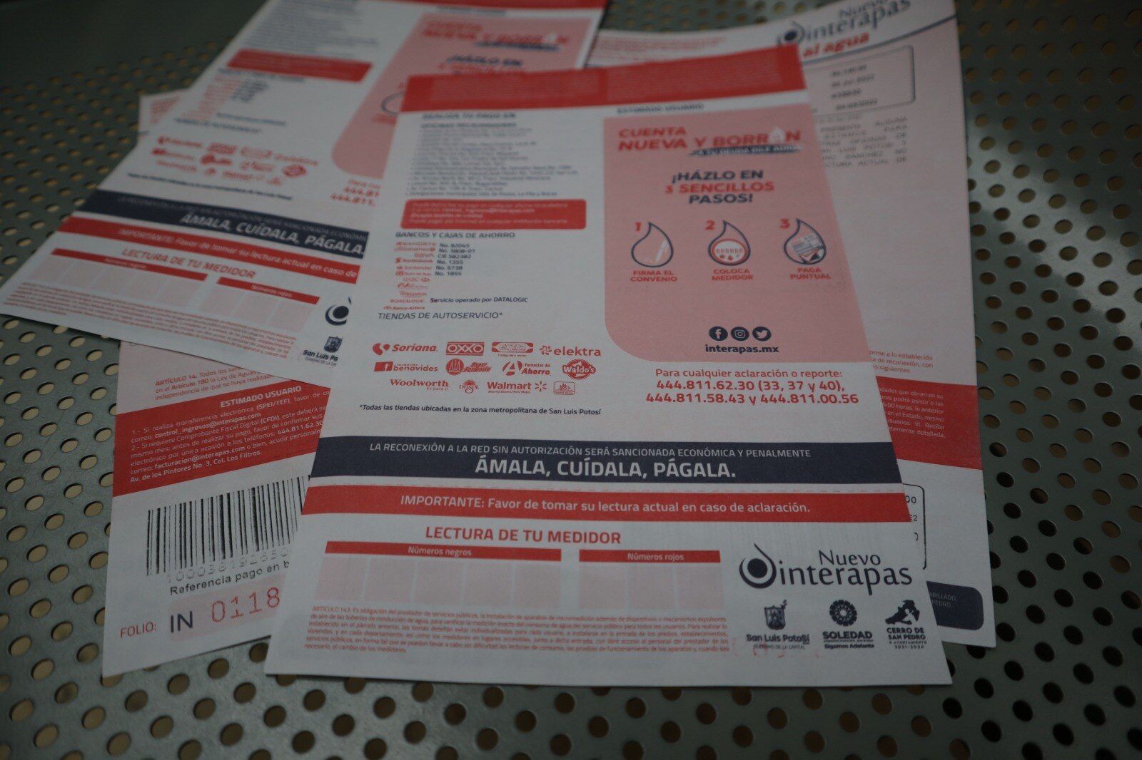 Alerta Interapas por estafas que ofrecen Cuenta Nueva y Borrón en adeudos