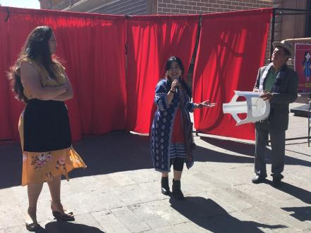 Buena respuesta de potosinos a la obra de teatro del CEEPAC: “Andando, andando y participando ando”