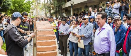 Facultad de Ingeniería realizó el concurso levantamiento de obra 2019