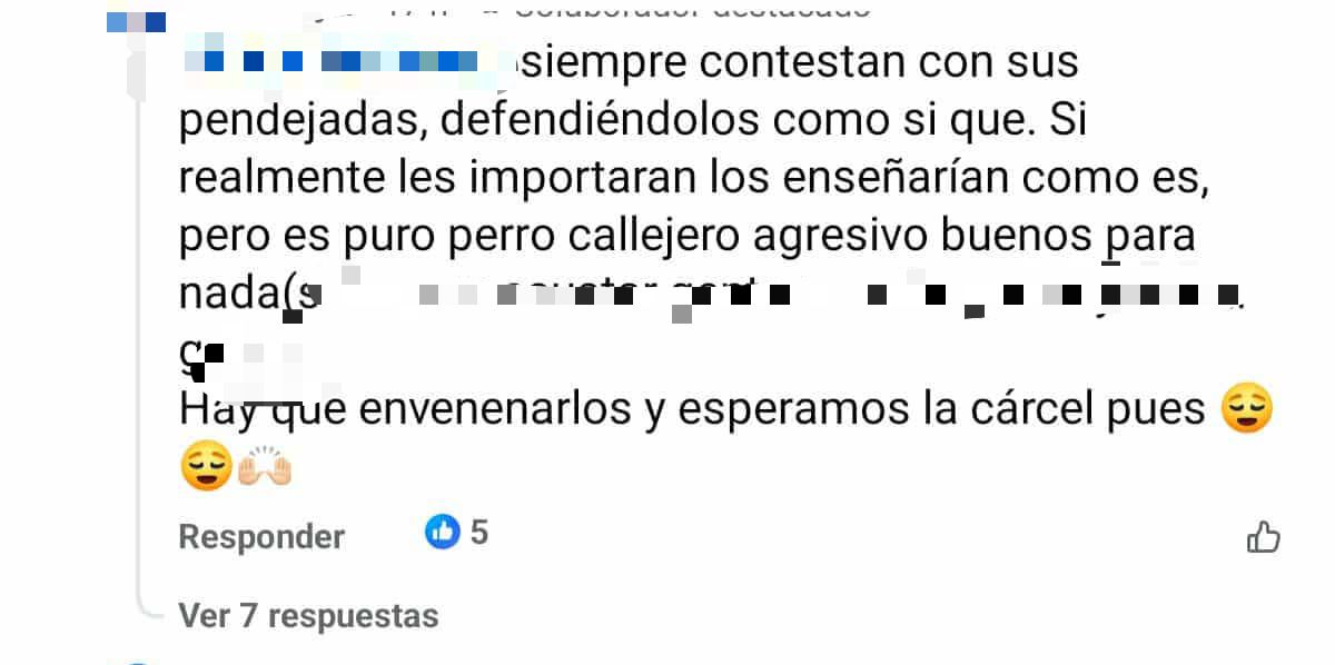 Denuncian posible ataque a perritos en Soledad. Foto: Facebook