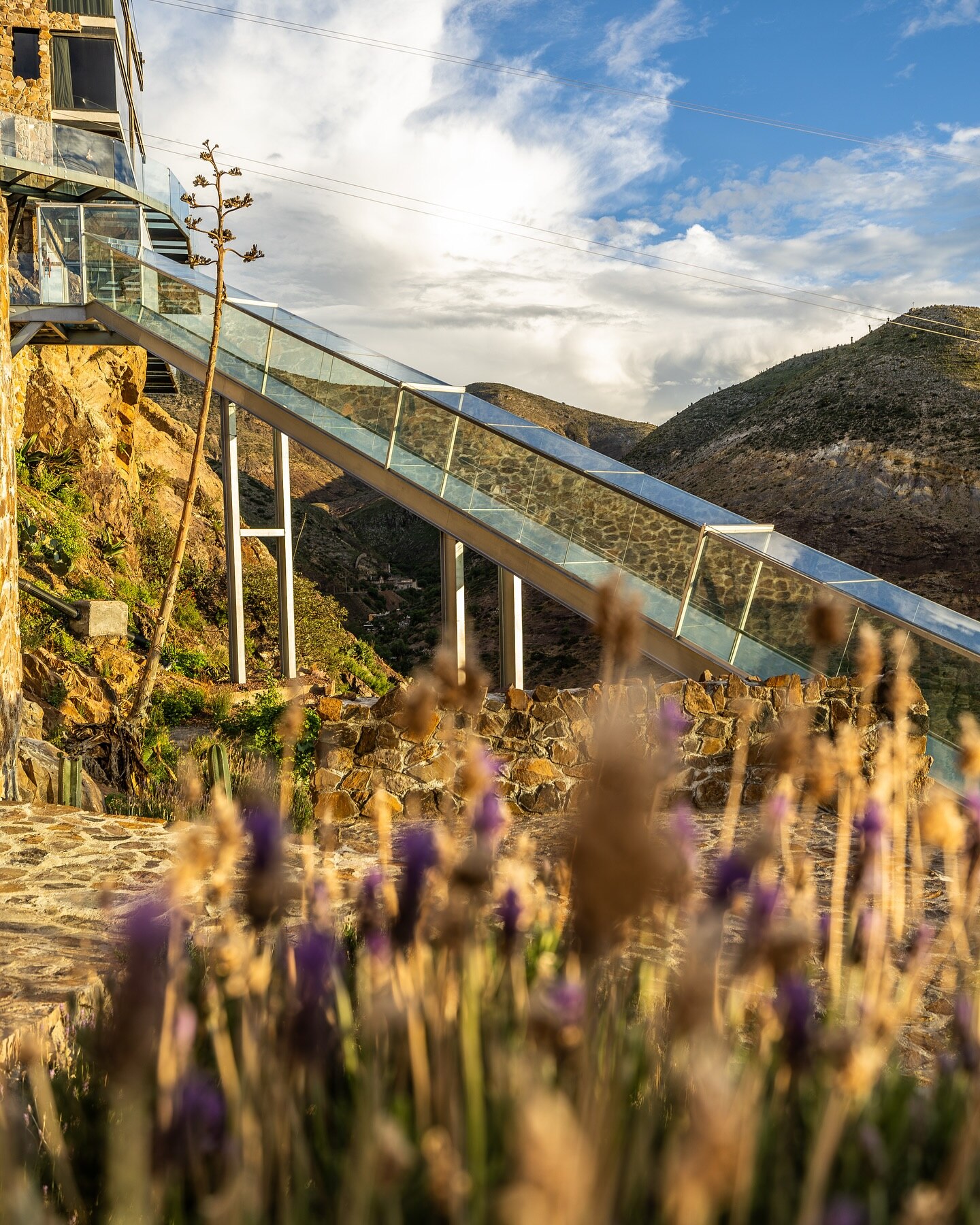 Resbaladilla de cristal. Foto: El Templo, FB