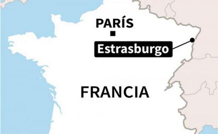  Reportan tiroteo en el centro de Estrasburgo, Francia