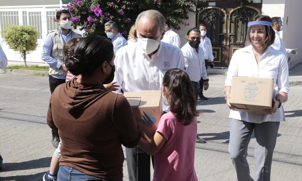 Arranca Gobierno del Estado programa de desayunos escolares “a domicilio”