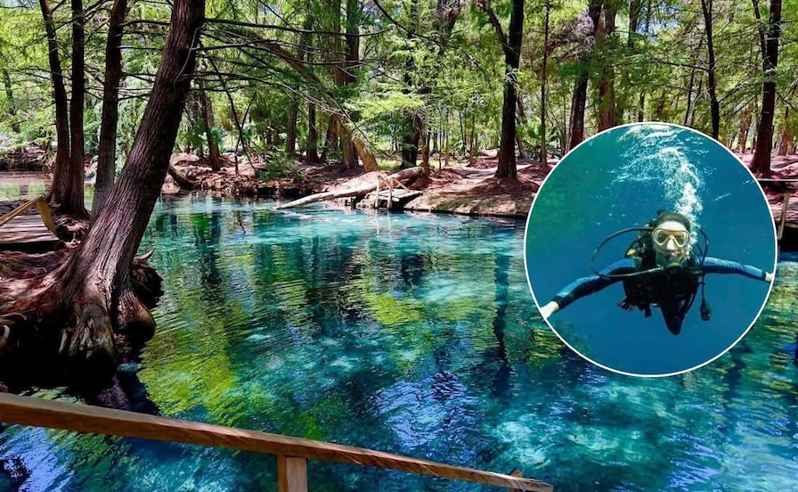 ¿Cuánto cuesta bucear en la laguna de la Media Luna?