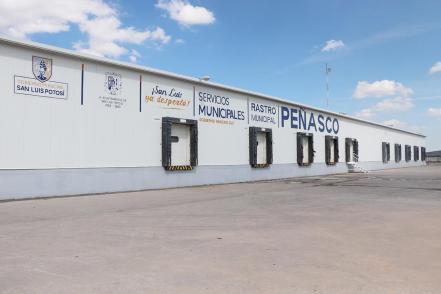 Rastro de Peñasco en San Luis Potosí, cerca de la certificación TIF