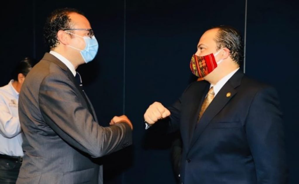 Alcalde de SLP se reúne con embajador de Guatemala en México