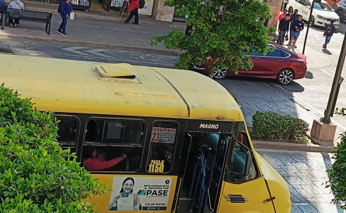 Descartan déficit de operadores de transporte público en SLP. Foto: Jazmín Ramírez EL UNIVERSAL