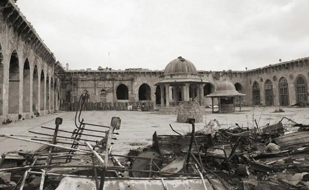 Guerra destruye más del 10% de edificios históricos de Alepo