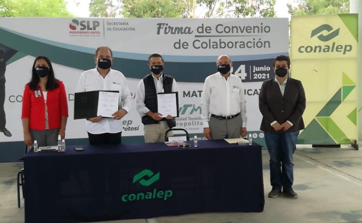 Egresados del Conalep en SLP podrán continuar estudios en la UTM